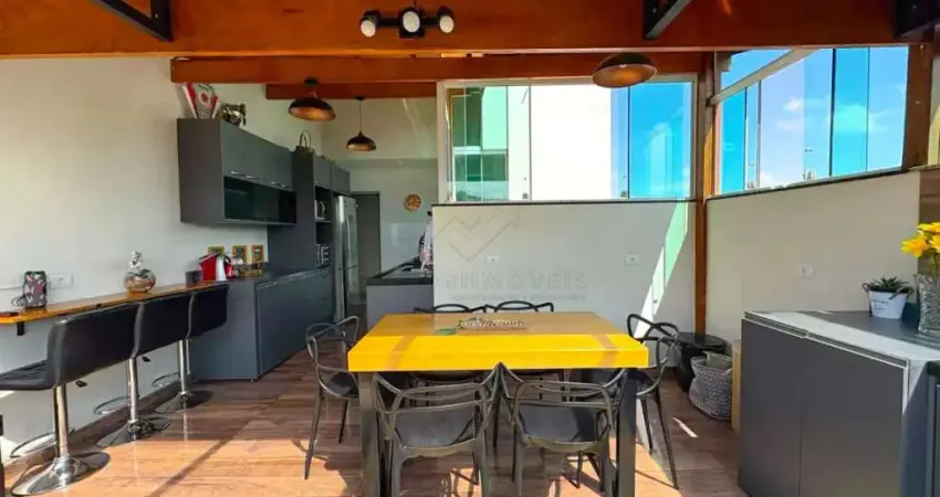 Cobertura com 2 Dormitórios à venda, 80m² por R$ 520.000,00 - Vila Scarpelli, Santo André/SP