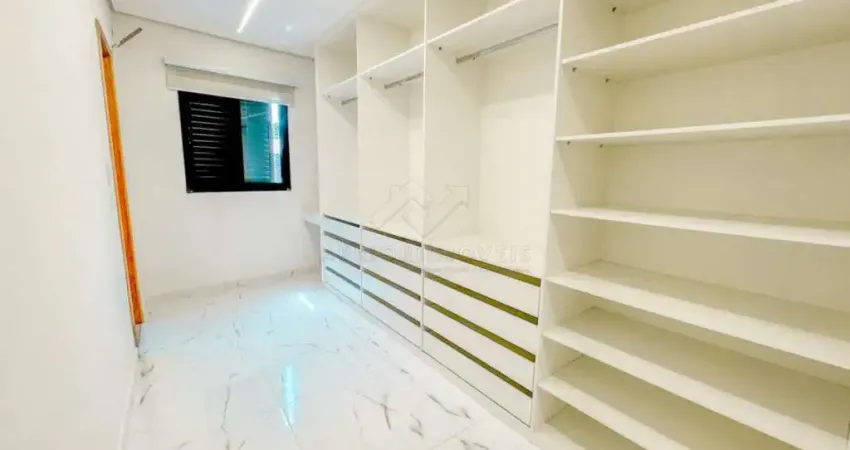 Apartamento planejado com elevador com 03 dormitórios à venda, 75 m² vl curuçá - santo andré