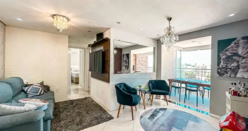 Apartamento com 02 dormitórios à venda, 72 m² por r$ 685.000,00 - vila valparaíso - santo andré/sp