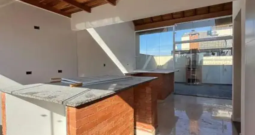 Cobertura com 1 dormitório à venda, 96m² por r$ 550.000 no campestre - santo andré/sp