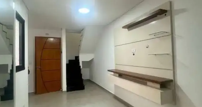 Cobertura com 2 dormitórios para alugar, 88 m² por r$ 2.400,00/mês - vila pires - santo andré/sp