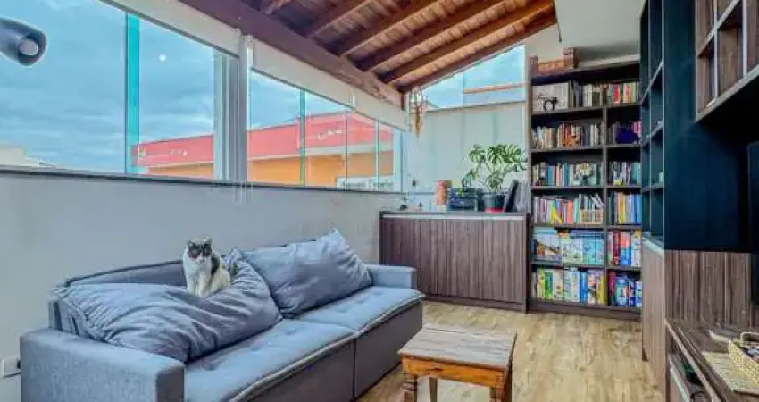 Cobertura à venda por r$425.000,00 com 96m², 2 quartos e 2 vagas na vila cecília maria em santo andre/sp