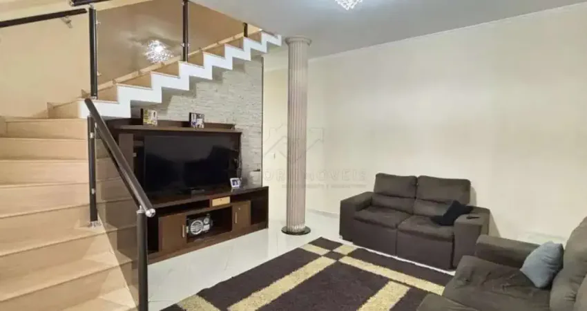 Sobrado à venda com 03 quartos, por r$ 715.000,00 na vila humaitá, santo andré/sp