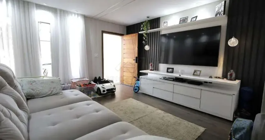 Sobrado á venda com 03 dormitórios e 03 suites com 02 vagas no campestre, santo andre/sp