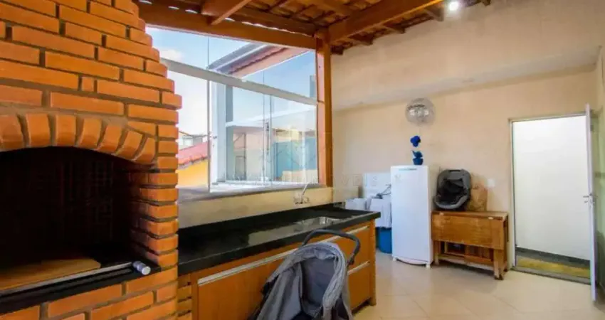 Cobertura com 2 dormitórios à venda, 100 m² por r$ 405.000,00 - vila tibiriçá - santo andré/sp