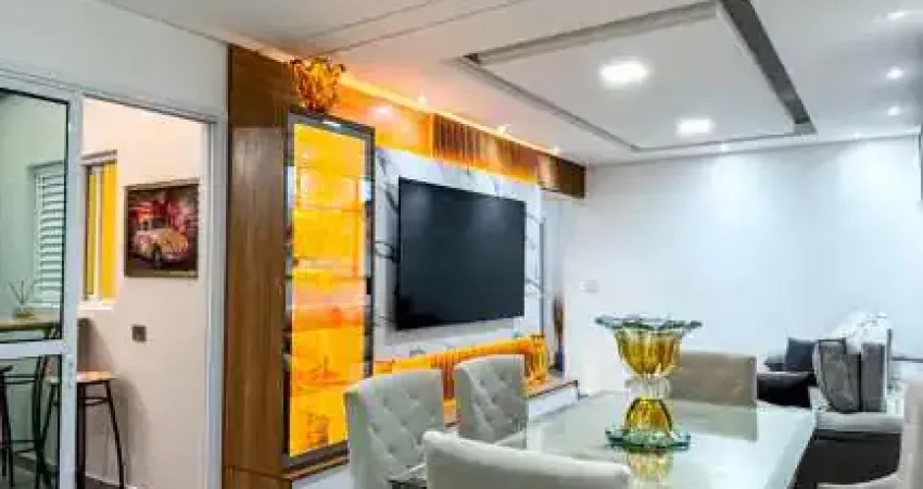 Apartamento com 03 quartos à venda, 107m² por r$ 619.000 - vila pires - santo andré/sp