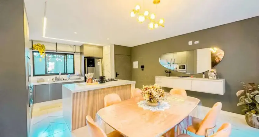 Luxuoso sobrado alto padrão  328m² á venda| 03 suítes | piscina aquecida | 06 vagas na vila alpina - santo andré/sp