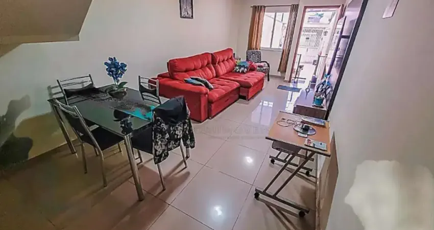 Sobrado com 2 quartos e 3 banheiros à venda, 86 m² - jardim das maravilhas, santo andré - sp