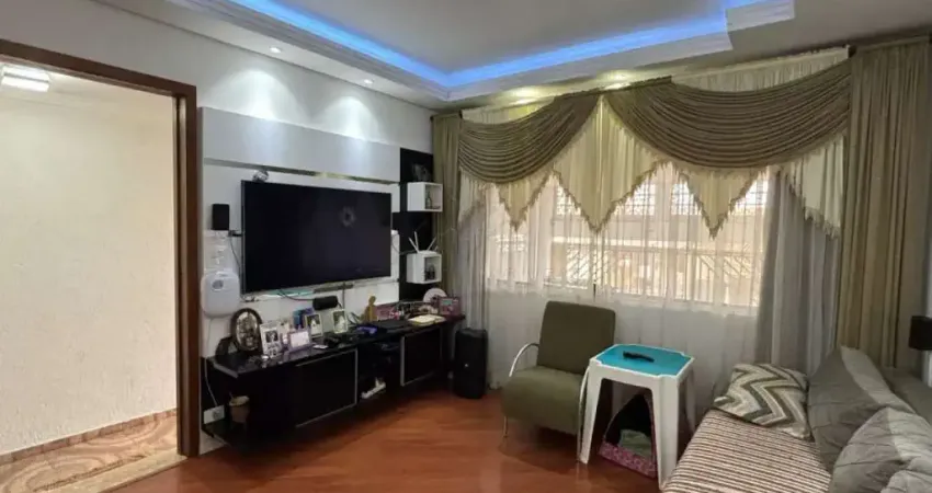 Sobrado com 03 dormitórios à venda, 205m² por r$ 570.000 no jardim do estádio - santo andré/sp