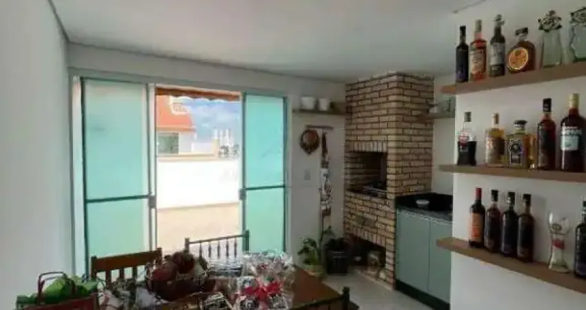 Cobertura com 2 dormitórios e 2 vags à venda, 125 m² por r$ 626.000 - vila alzira - santo andré/sp