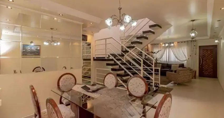 Sobrado com 3 suítes à venda, 225 m² no parque oratório santo andré/sp