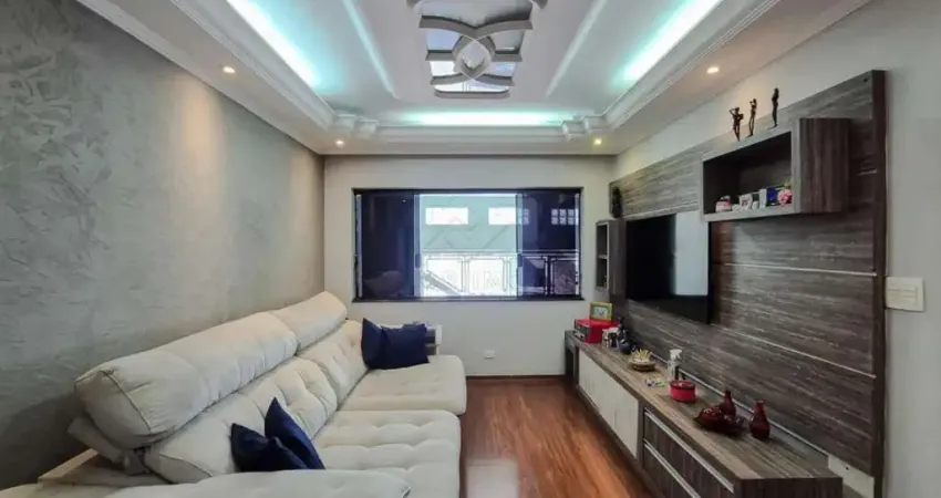 Sobrado à venda com 174m², 3 quartos e 2 vagas - vila dayse, santo andré