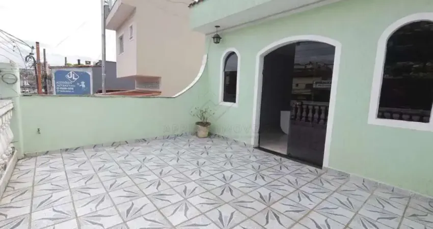 Sobrado com 3 dormitórios à locação, 300 m²  - parque novo oratório - santo andré/sp