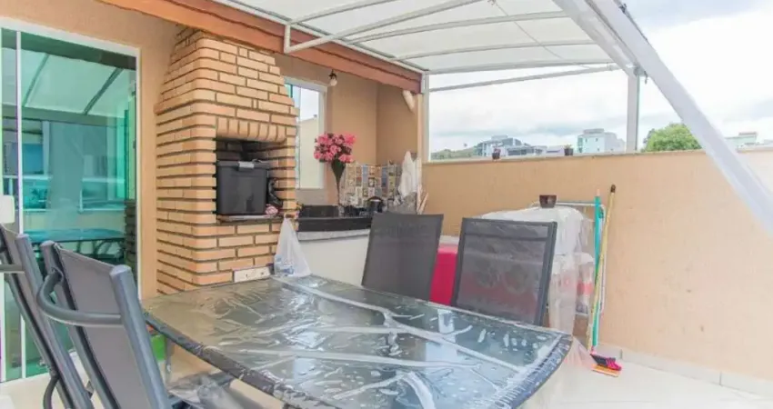 Cobertura á venda 02 quartos, 116m² na vila camilopolis, santo andré/sp