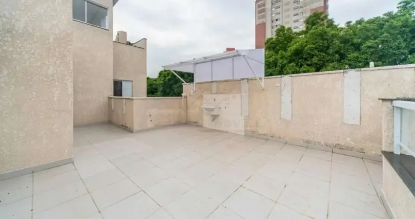 Cobertura para alugar com 02 quartos e elevador, 85m² no bairro vila alpina - santo andré/sp