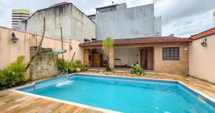 Sobrado com 4 dormitórios para alugar, 400 m² por R$ 6.500,00/mês - Vila Assunção - Santo André/SP