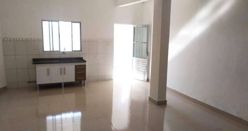 Casa com 1 dormitório para alugar, 45 m² por R$ 1.100,00/mês - Parque Gerassi - Santo André/SP