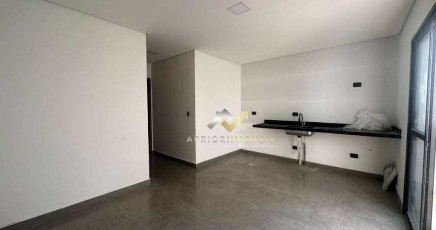 Apartamento à venda, 48 m² por R$ 310.000,00 - Vila Humaitá - Santo André/SP