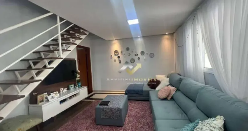 Sobrado com 3 dormitórios à venda, 130 m² por R$ 670.000,00 - Vila Homero Thon - Santo André/SP