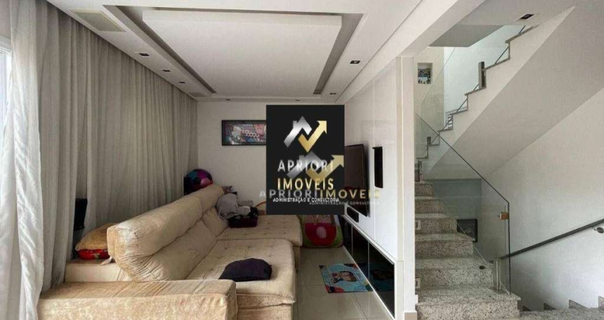 Sobrado à venda, 182 m² por R$ 950.000,00 - Vila Assunção - Santo André/SP
