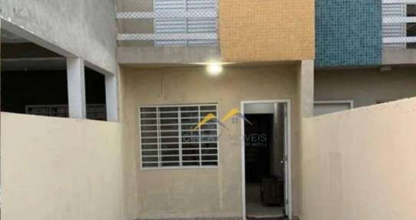 sobrado frontal 2 suítes e 2 vagas de garagem