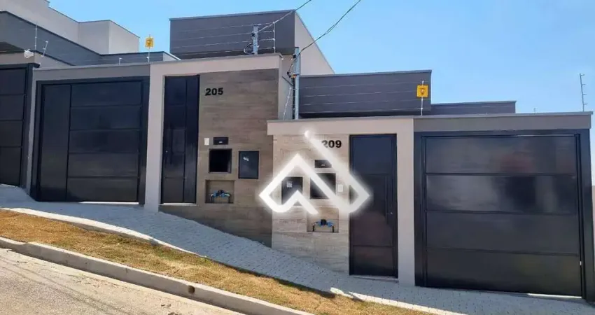 Casa com 3 dormitórios à venda, 75 m² por r$ 340.000,00 - parque real - pouso alegre/mg