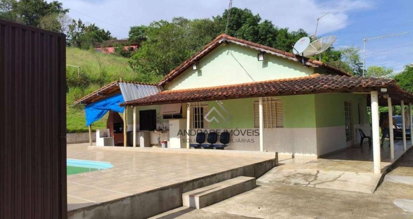 Chácara com 2 dormitórios à venda, 5500 m² por R$ 490.000 - Descalvado - Borda da Mata/MG