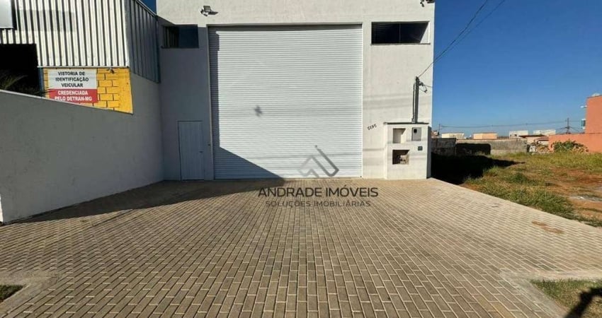 Barracão para alugar, 250 m² por R$ 4.000/mês - Parque Real - Pouso Alegre/MG