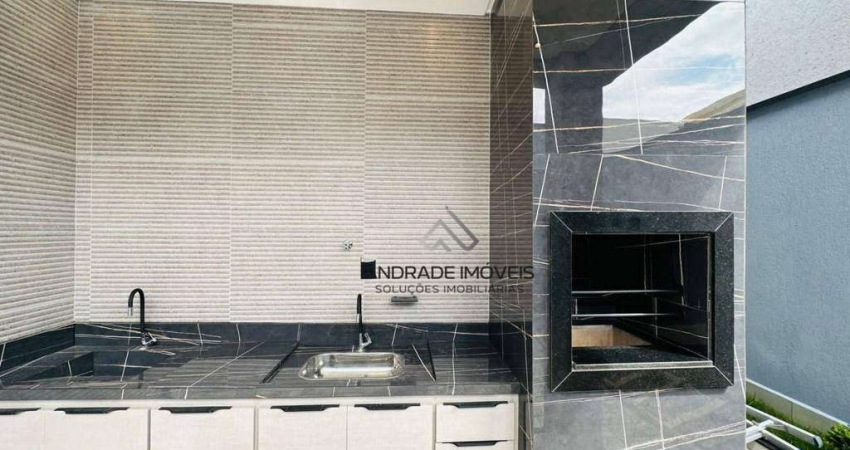 Casa com 3 dormitórios à venda, 105 m² por R$ 680.000 - Parque Real - Pouso Alegre/MG