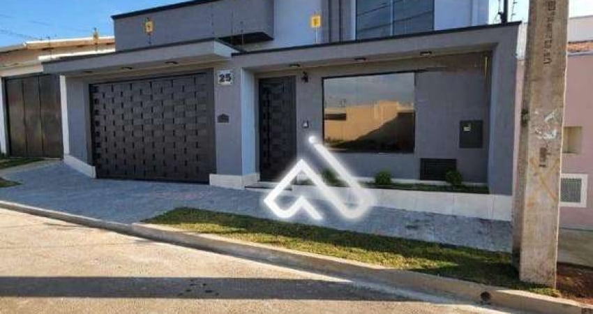 Casa maravilhosa  com 3 dormitórios à venda, 127 m² por R$ 680.000 - Parque Real - Pouso Alegre/MG