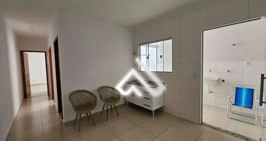 Casa com 2 dormitórios à venda, 60 m² por r$ 300.000 - parque real - pouso alegre/mg