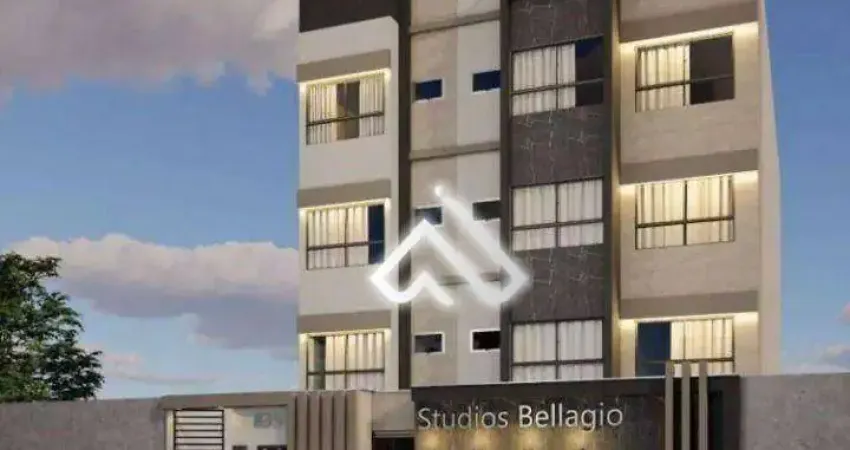 Studio com 1 dormitório à venda, 23 m² por r$ 158.000 - parque real - pouso alegre/mg