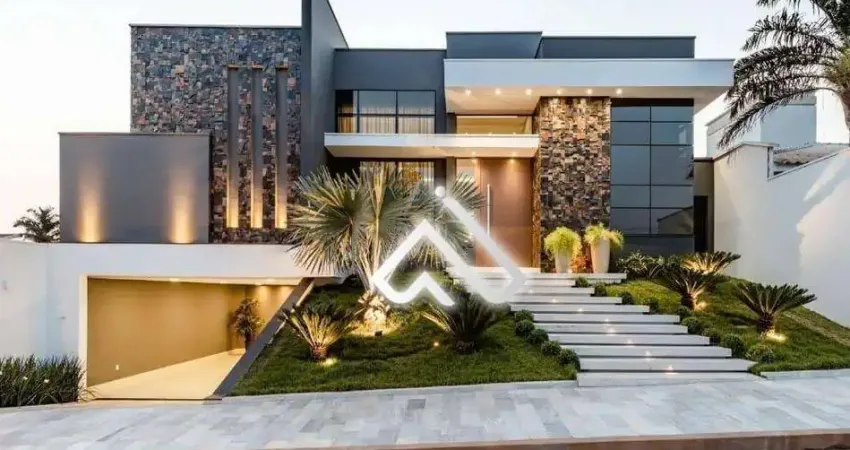 Casa com 3 dormitórios à venda, 268 m² por r$ 2.200.000 - las palmas - pouso alegre/minas gerais