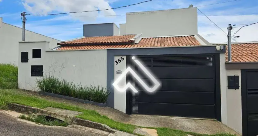 Casa com 2 dormitórios, 82 m² - venda por r$ 360.000,00 ou aluguel por r$ 2.450,00/mês - parque real - pouso alegre/mg