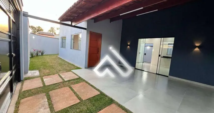 Casa com 3 dormitórios à venda, 114 m² por r$ 530.000,00 - parque real - pouso alegre/mg