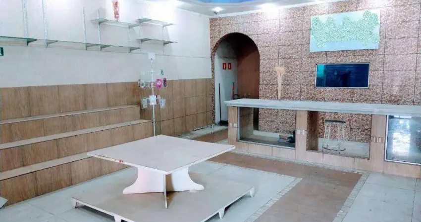 Salão, 319 m² - venda por r$ 1.000.000,00 ou aluguel por r$ 7.000,00/mês - cocaia - guarulhos/sp