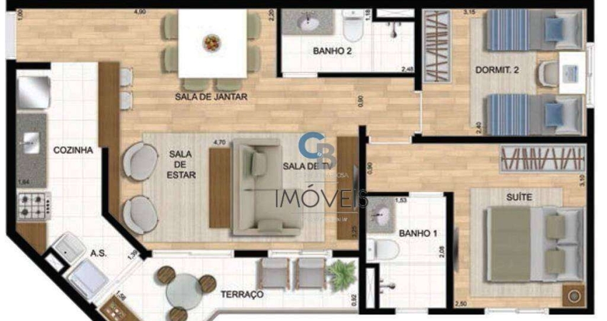 Apartamento à venda, 65 m² por R$ 640.000,00 - Vila Prudente (Zona Leste) - São Paulo/SP