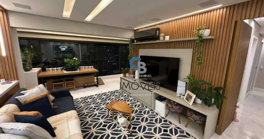 Apartamento com 3 dormitórios à venda, 110 m² por R$ 1.890.000,00 - Tatuapé - São Paulo/SP