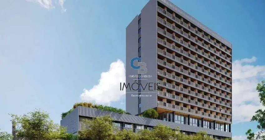 Apartamento com 1 dormitório à venda, 25 m² por R$ 380.000,00 - Anália Franco - São Paulo/SP