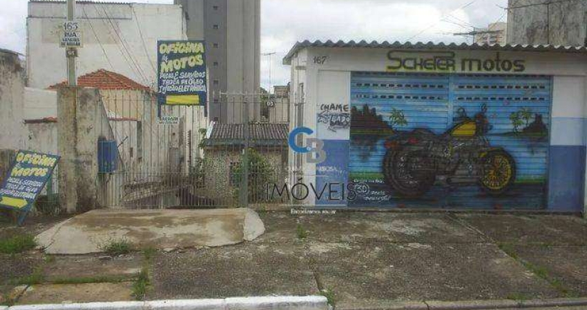 Terreno à venda, 600 m² por R$ 2.330.000 - Vila Oratório - São Paulo/SP