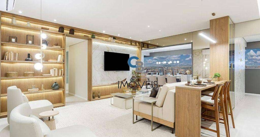 Apartamento com 3 dormitórios à venda, 125 m² por R$ 2.230.000 - Belém - São Paulo/SP