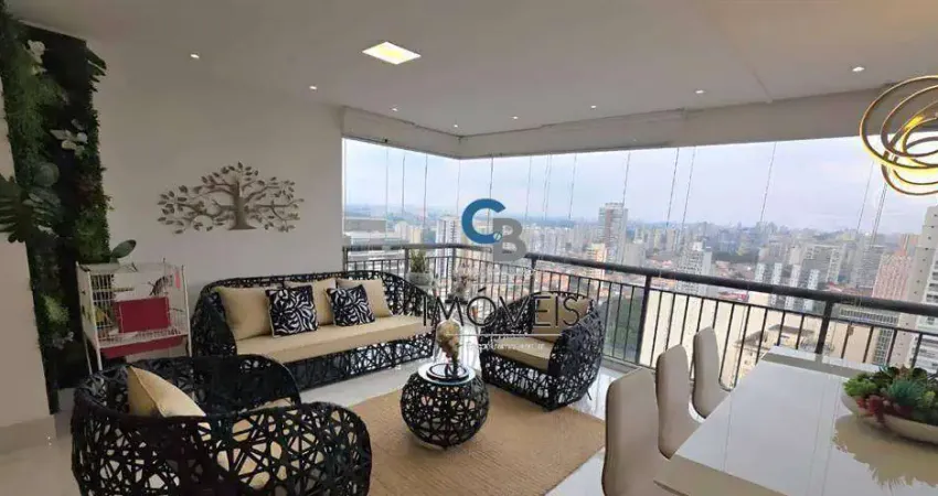 Apartamento à venda, 123 m² por r$ 1.860.000,00 - tatuapé - são paulo/sp