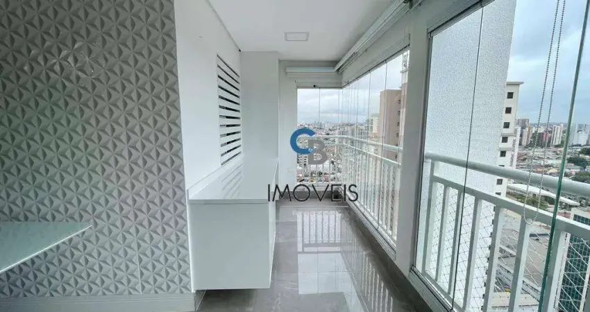 Apartamento com 3 dormitórios para alugar, 78 m² por r$ 5.499,30/mês - vila prudente - são paulo/sp