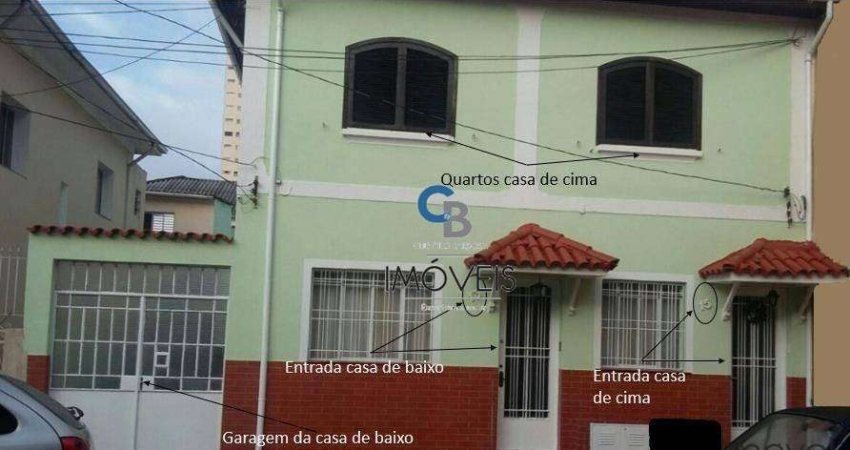 Sobrado com 3 dormitórios à venda, 205 m² por R$ 945.000,00 - Tatuapé - São Paulo/SP