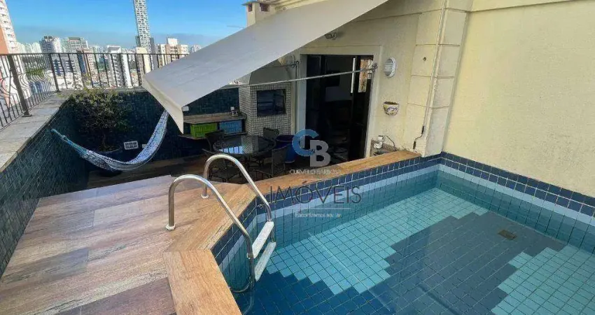 Cobertura à venda, 158 m² por R$ 1.485.000,00 - Tatuapé - São Paulo/SP