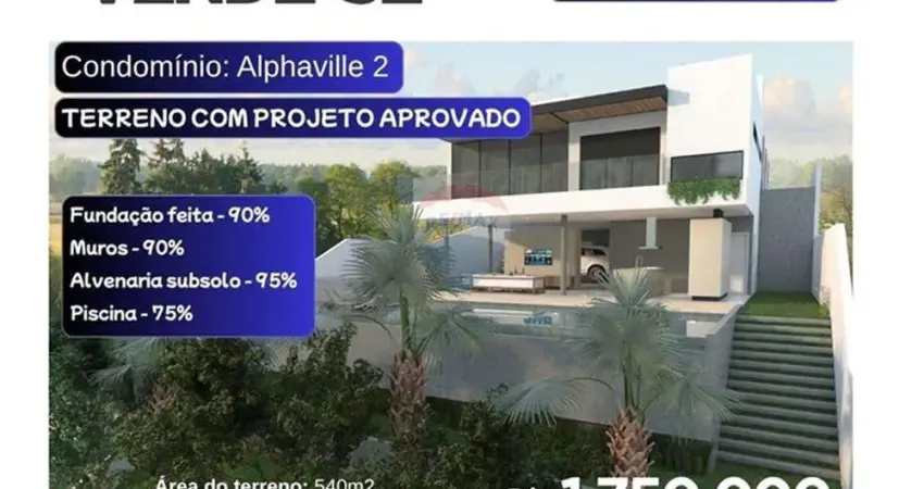 Venda de terreno com fundação e projeto aprovado na prefeitura e no condomíno - são josé dos campos/sp
