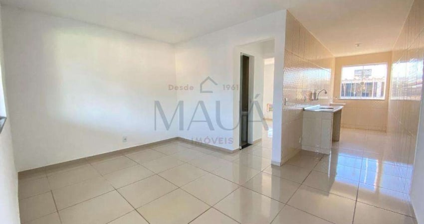 Casa para alugar em Duque de Caxias, Jardim Primavera, com 1 quarto, com 38 m²