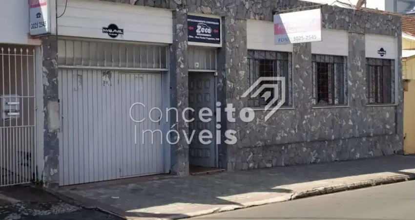 Casa comercial com 3 salas à venda na Rua Pastor Fugmann, 470, Centro, Ponta Grossa