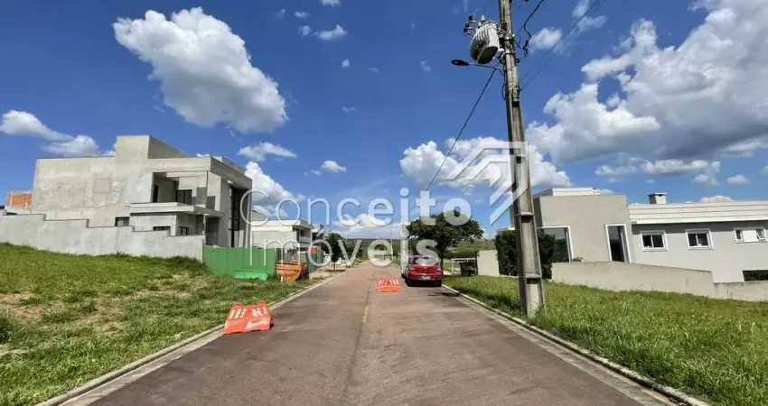 Terreno em condomínio fechado à venda na Rua João Silvio de Lara Machado, 110, Jardim Carvalho, Ponta Grossa