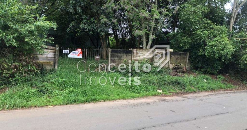 Terreno à venda na Rua João Ribeiro, 555, Uvaranas, Ponta Grossa